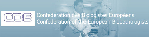 CBE - Confédération des biologistes médicaux européens logo_cbe