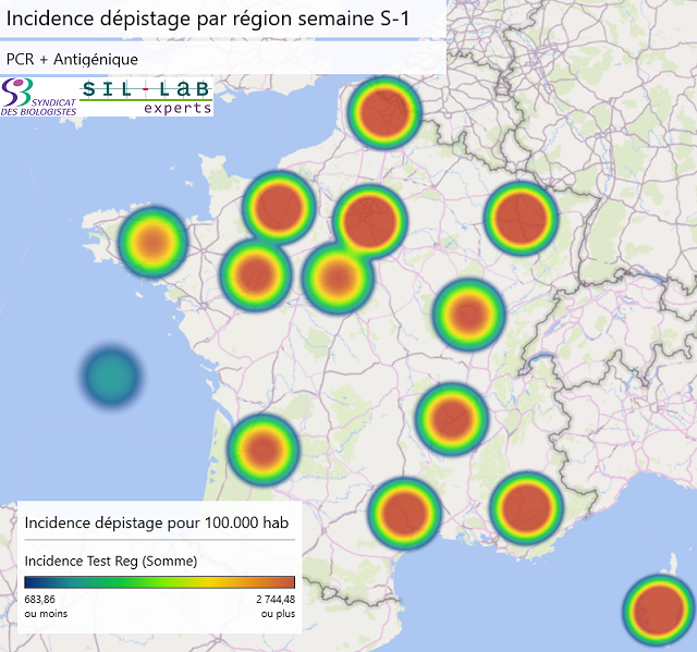 incidence covid test reg s202118