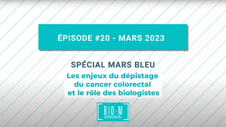 CANCER COLORECTAL : Intégrer le biologiste médical pour booster le dépistage